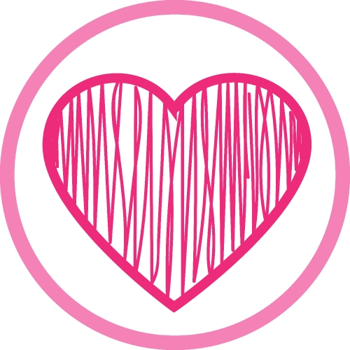 Heart icon sign symbol design