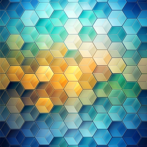 Hexagonal Abstract Background wallpaper design