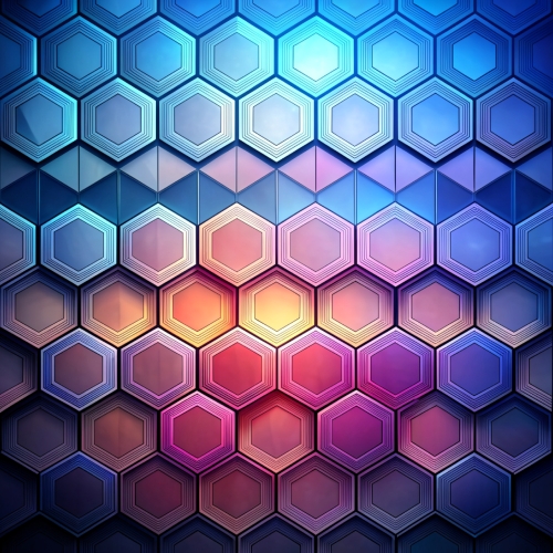 Hexagonal Abstract Background wallpaper design