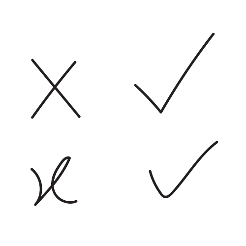 highlighter ticks