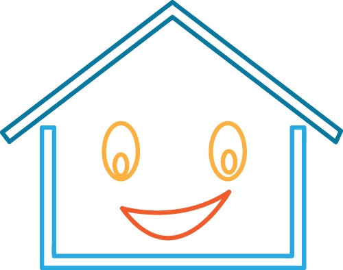Home icon sign symbol design