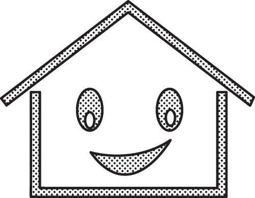 Home icon sign symbol design