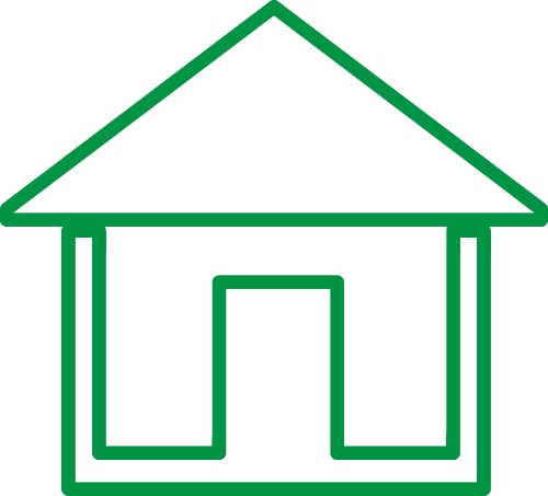 home icon simple  sign design