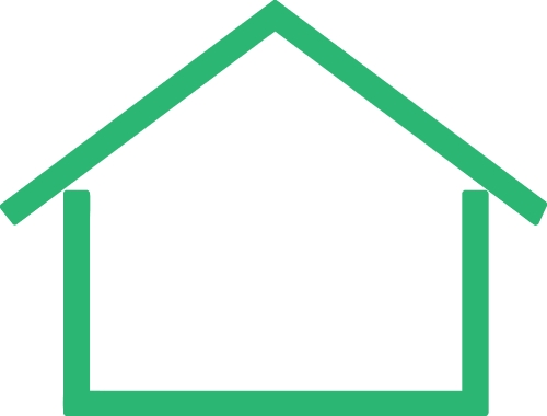 home icon simple  sign design