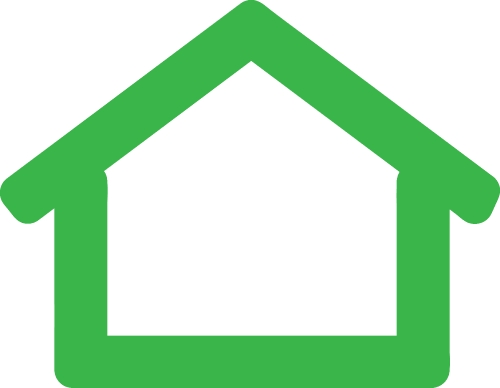 home icon simple  sign design