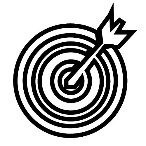 icon target with dart