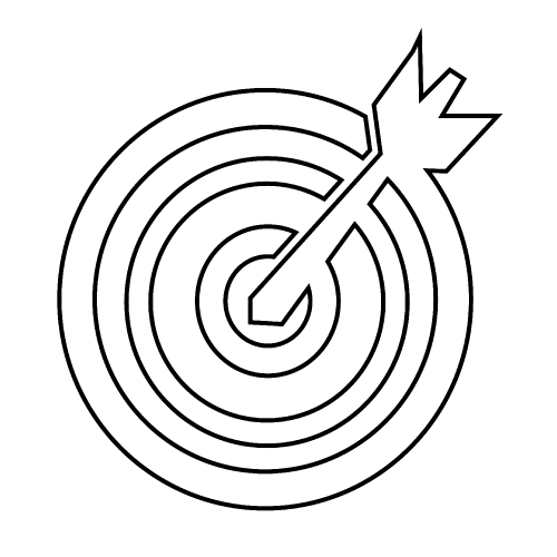 icon target with dart