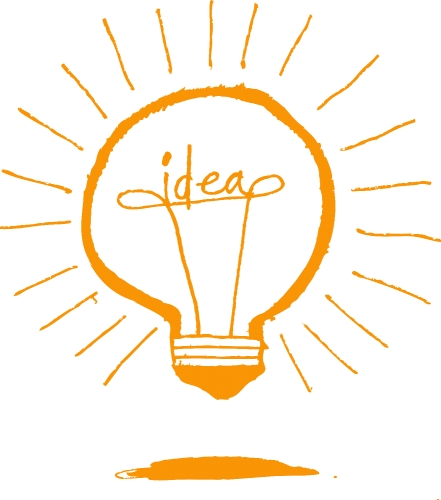 idea Light bulb icon sign design
