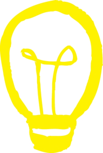 idea Light bulb icon sign design