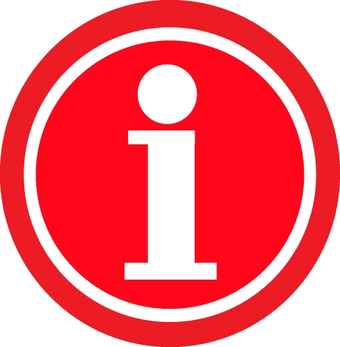 Information icon symbol sign design