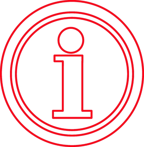 Information icon symbol sign design