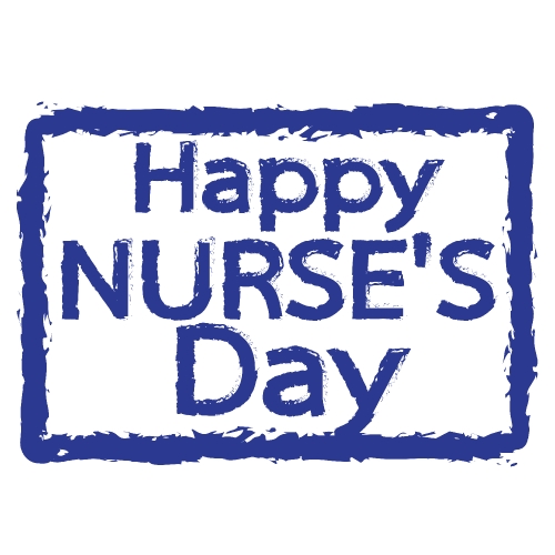 International nurse day Stock Illustration