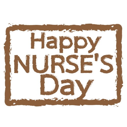 International nurse day Stock Illustration