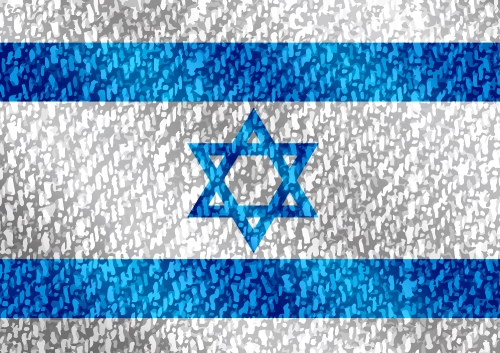 Israel flag themes idea design