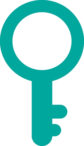 Key icon sign design