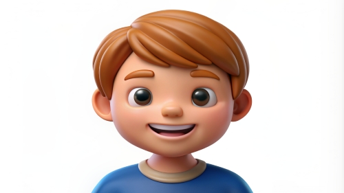 Kid boy avatar icon