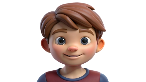 Kid boy avatar icon