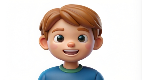 Kid boy avatar icon