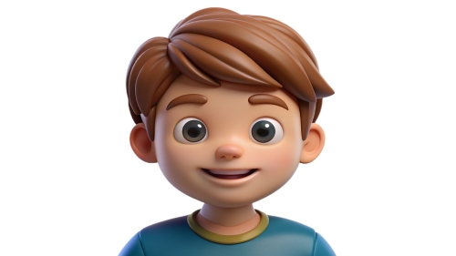 Kid boy avatar icon