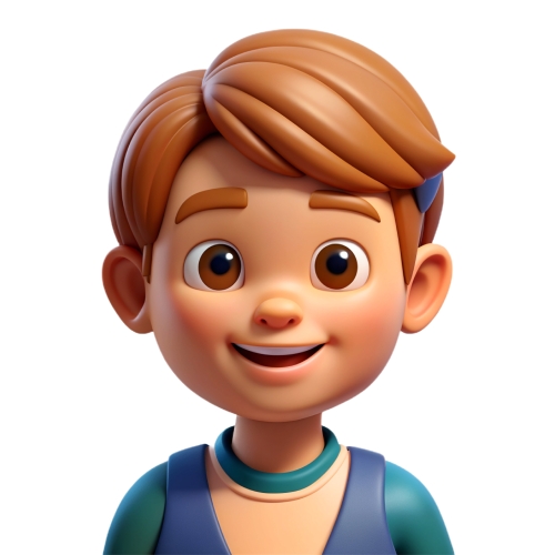 Kid boy avatar people icon character cartoon