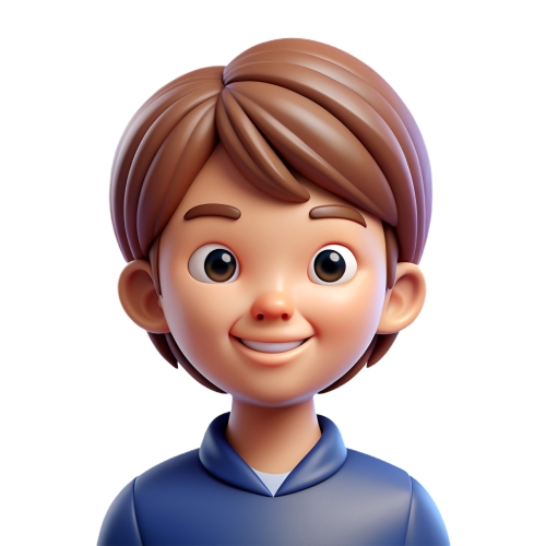 Kid boy avatar people icon character cartoon