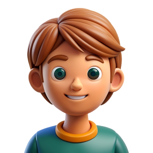 Kid boy avatar people icon character cartoon