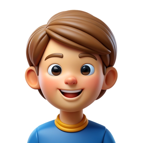 Kid boy avatar people icon character cartoon