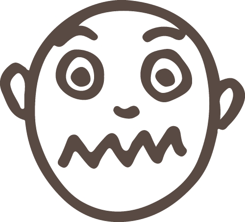 kid emotion icon sign design