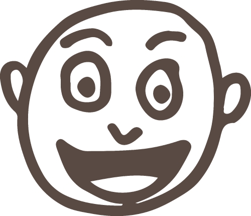 kid emotion icon sign design