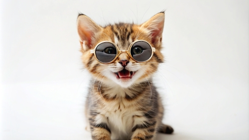 Kitten Smiling sunglasses 14mar24 (16)
