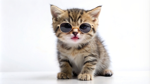 Kitten Smiling sunglasses 14mar24 (7)