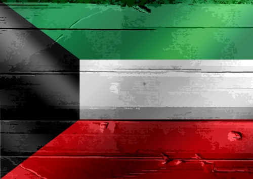 Kuwait flag themes idea design