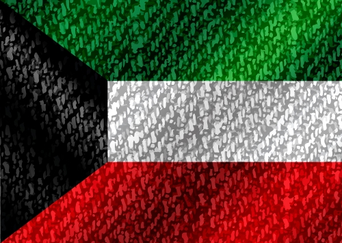 Kuwait flag themes idea design