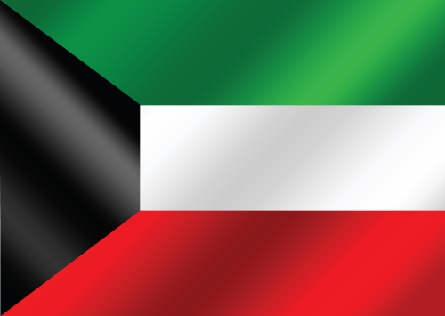 Kuwait flag themes idea design