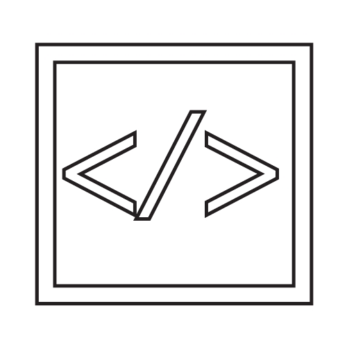 Language HTML icon , Progrmming code icon