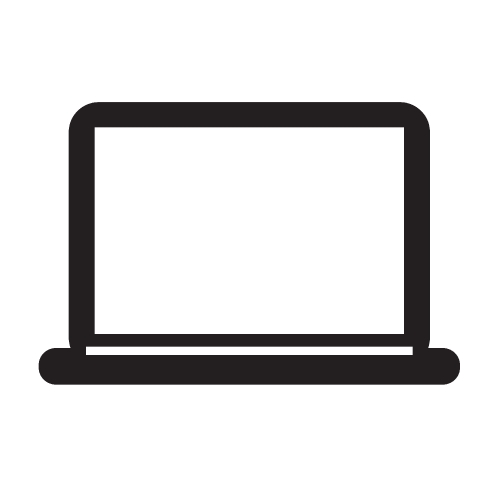 Laptop Icon illustration