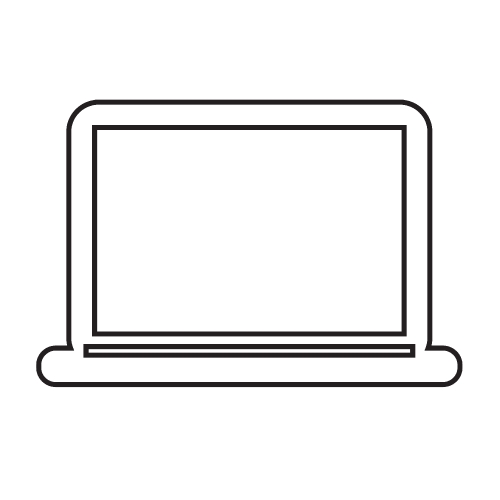 Laptop Icon illustration