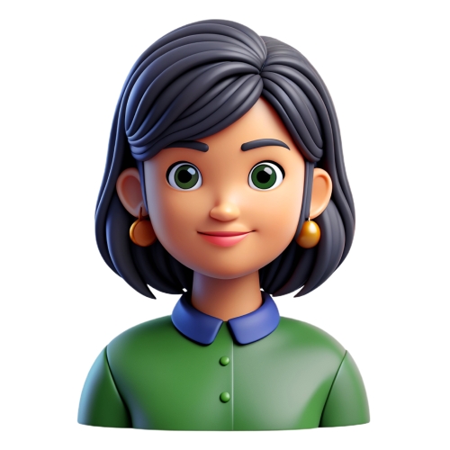 Latin Woman avatar people icon character cartoon