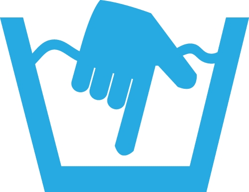 Laundry icon sign symbol design