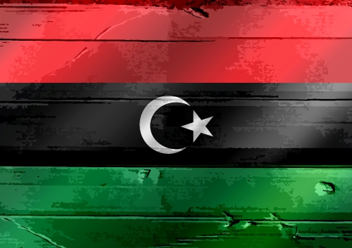 Libya flag themes idea design