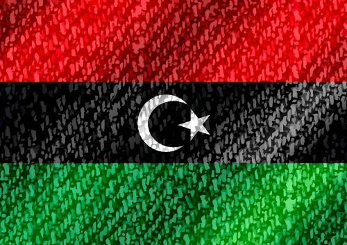 Libya flag themes idea design