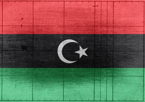 Libya flag themes idea design