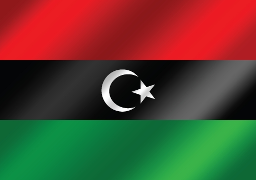 Libya flag themes idea design