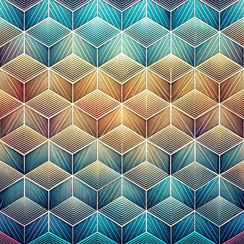 Line shape seamless pattern background abstract wallpaper