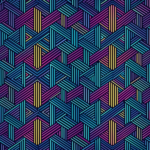 Line shape seamless pattern background abstract wallpaper