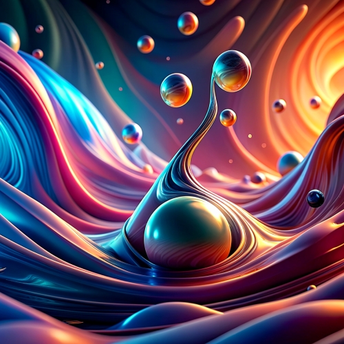 Liquid fluid background abstract wallpaper design