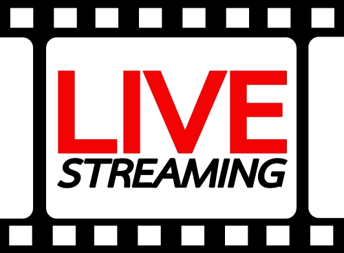 Live Streaming online sign