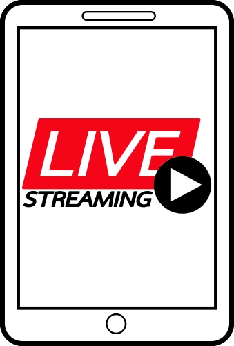 Live Streaming online sign