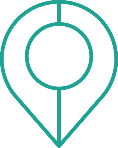 location pin icon sign symbol design