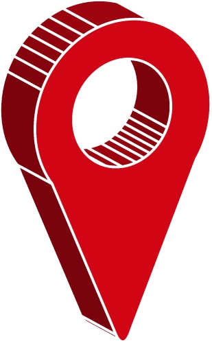 location pin icon sign symbol design